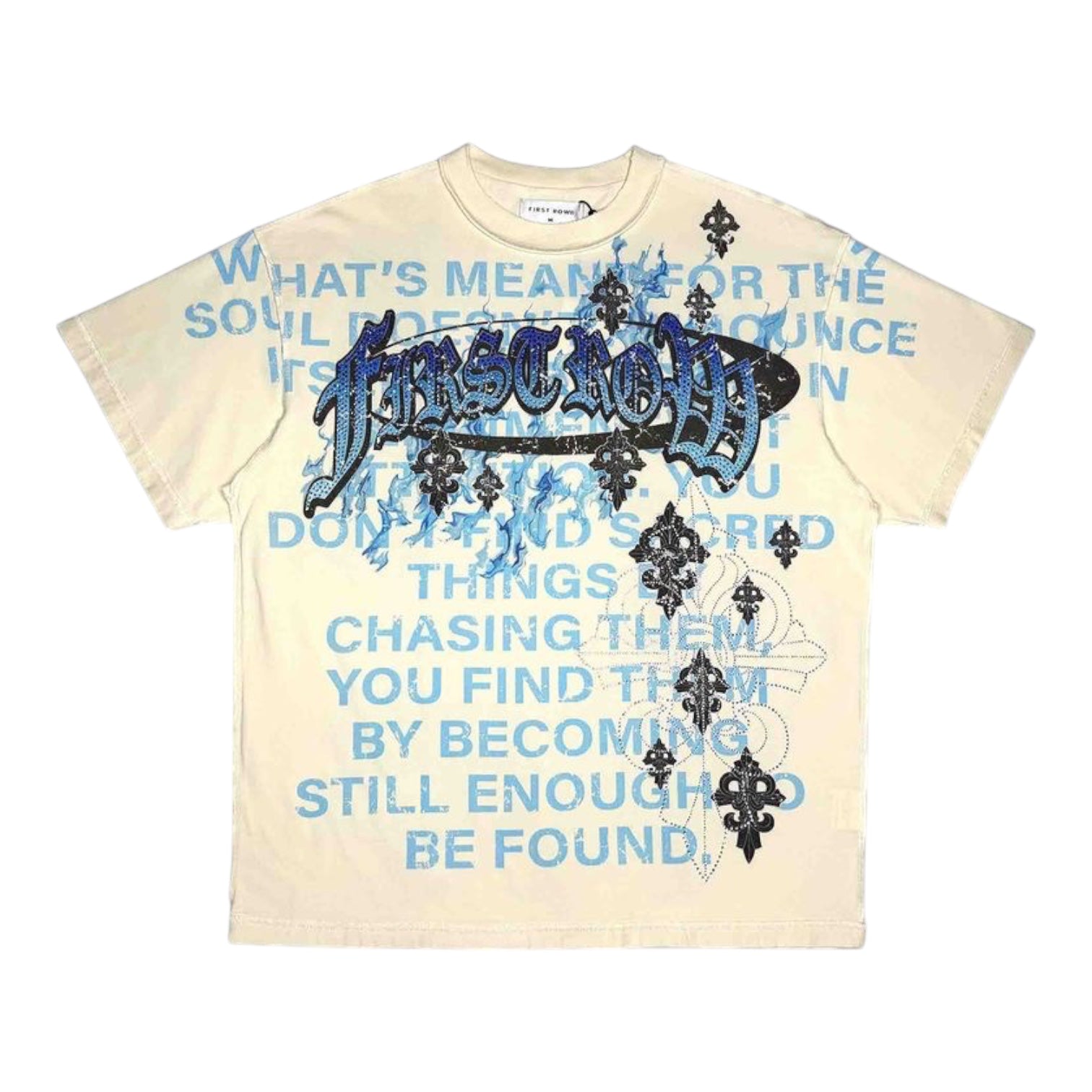 FIRST ROW: Faith Dealer Manifest SS Tee FRT2264